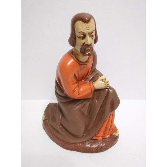 Vintage Holland Mold Nativity Replacement Figure Joseph Hand Painted - Picture 1 of 5